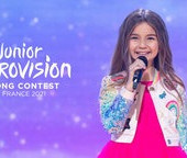 постер песни Dani & Marti - Voice of Love (JESC 2021 - Bulgaria)